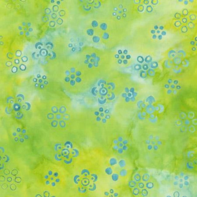 Chartreuse Batik | Verity Blue Studio
