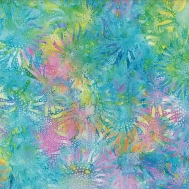 | Verity Blue Studio Batik Multi Pastel