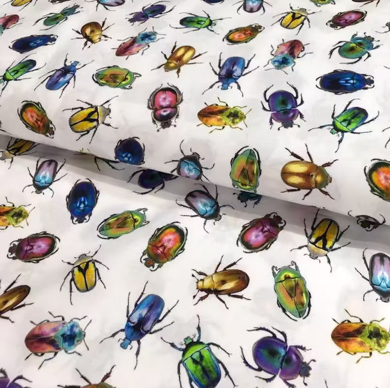 | Verity Blue Studio Bugs on White (Limited Adult Sizes)