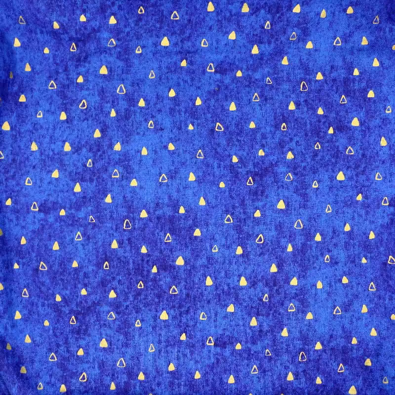 | Verity Blue Studio Klimt Triangles Royal