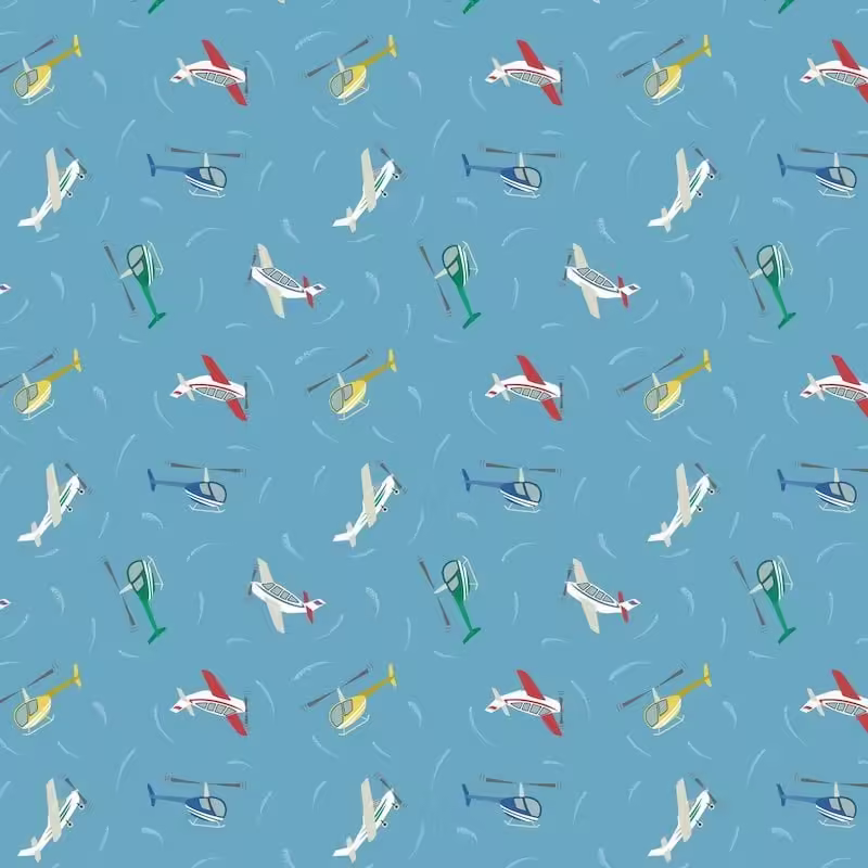 | Verity Blue Studio Planes on Blue