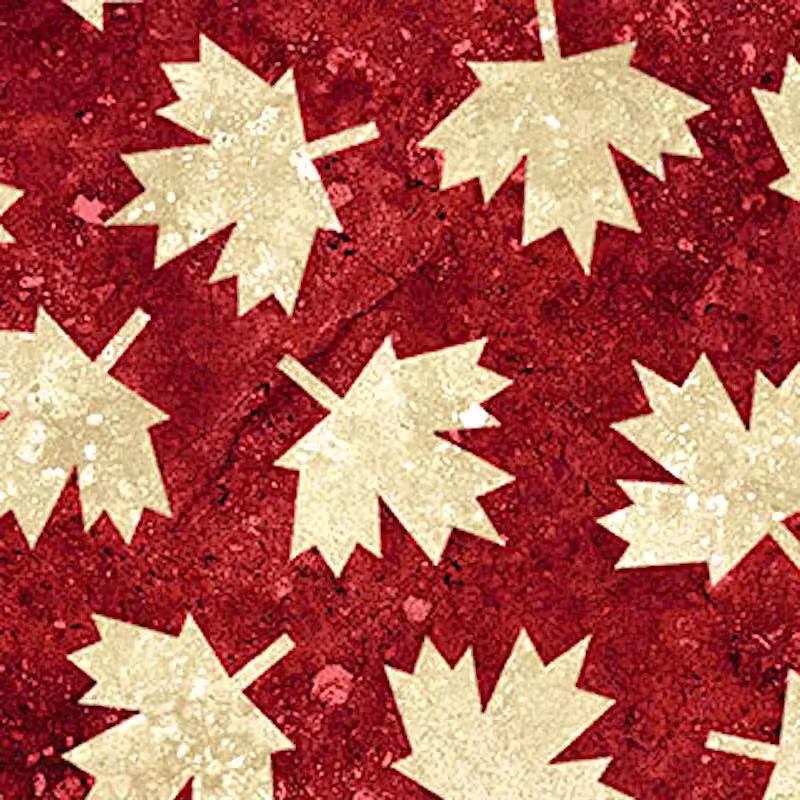 | Verity Blue Studio Maple Leaf on Red (Back in stock)