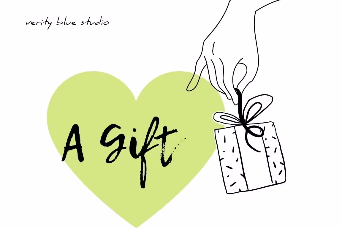 Verity Blue Studio E-Gift Voucher