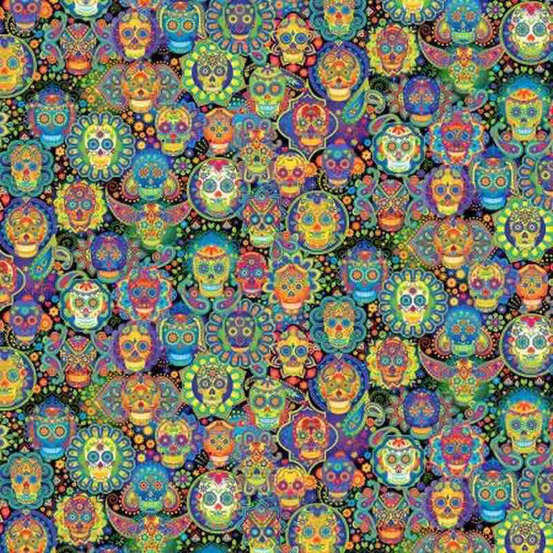 | Verity Blue Studio Multi Pop Skulls