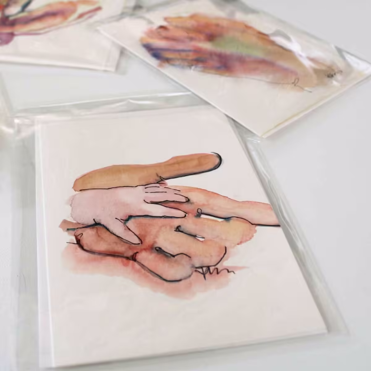 Hand Painted Greeting Cards
